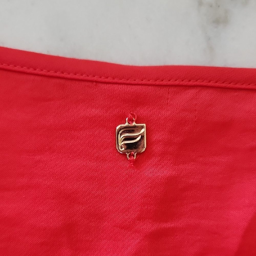 Fabletics Red Boxy Relaxed Tank Top - Picture 4 of 6